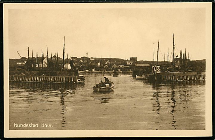 Hundested havn. Stenders no. 60156.