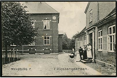 Nykøbing Falster. I klostergaarden. Stenders no. 12431.