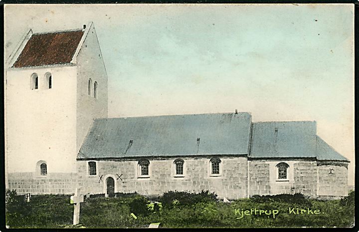 Kjettrup Kirke. Stenders no. 9662.