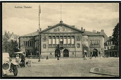 Aarhus, Theater og automobil. H. A. Ebbesen no. 37.