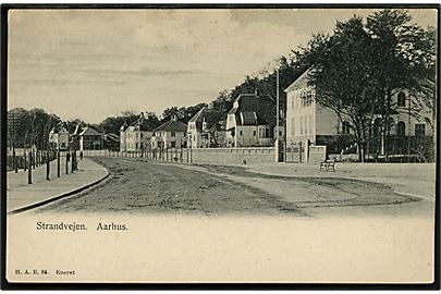 Aarhus, Aaparti ved Mindebroen. H. A. Ebbesen no. 9.