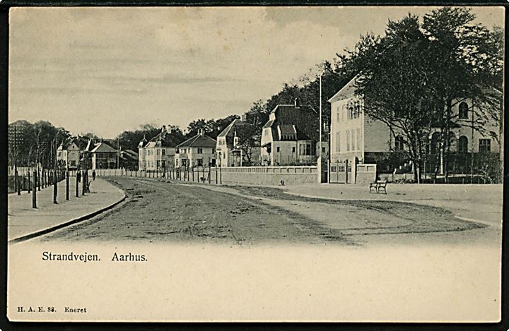 Aarhus, Aaparti ved Mindebroen. H. A. Ebbesen no. 9.