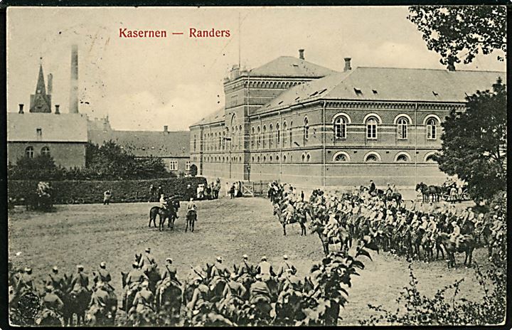 Randers. Kasernen. Jens Marius Jensen no. 236.