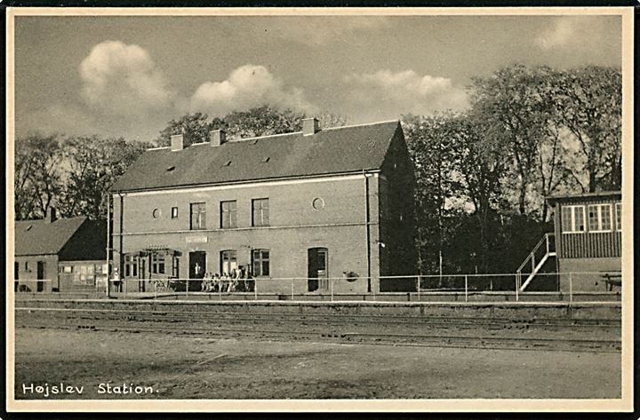 Højslev Station. Stenders no. 90968.