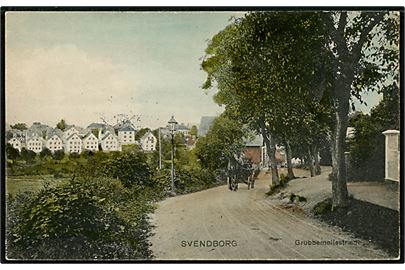 Svendborg. Grubbemøllestræde. Stenders no. 3700.