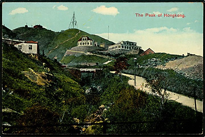 The Peak of Hongkong. Turco-Egyptian Tobacco Store u/no. 