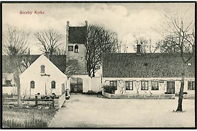 Strøby kirke. Rudolf Thomsen u/no. 