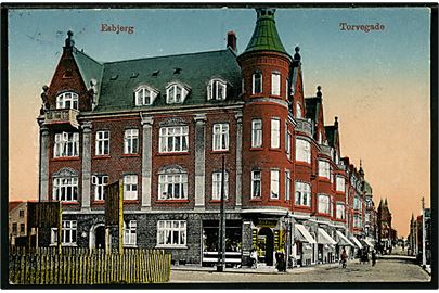 Esbjerg. Torvegade med Niels Andersen´s forretning. C.J.C. no. 60. 