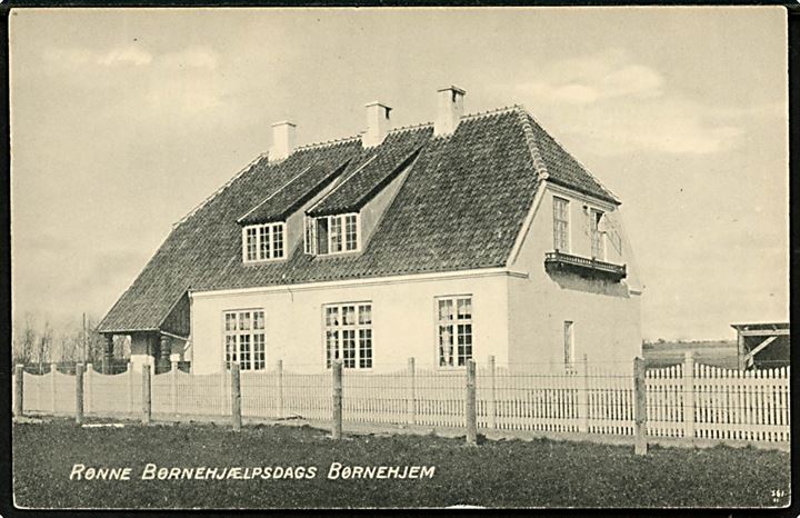 Rønne Børnehjælpsdags Børnehjem. Fritz Sørensen no. 41.