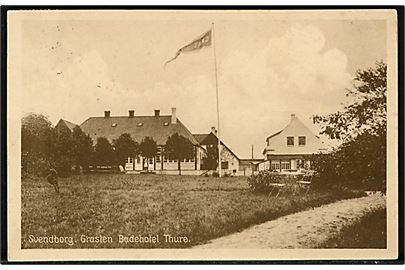 Thurø. Grasten Badehotel. Stenders Svendborg no. 210.