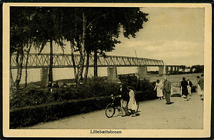 Lillebæltsbroen, udsigt mod. C. C. Biehl no. 1199.