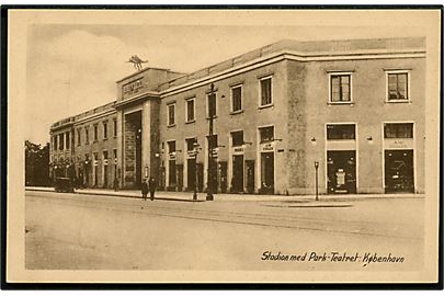 Købh., Stadion og Park-Teatret. Dansk Lystrykkeri no. 1687.