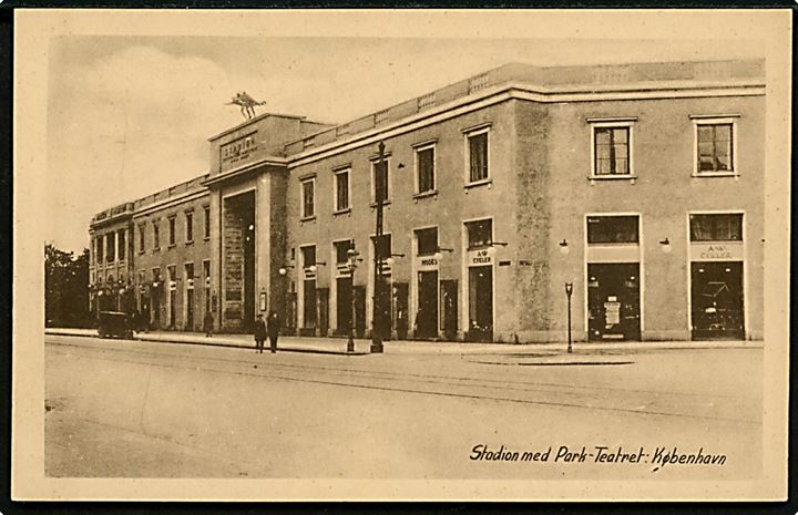 Købh., Stadion og Park-Teatret. Dansk Lystrykkeri no. 1687.