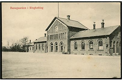 Ringkøbing banegård. L. Christensen no. 700.