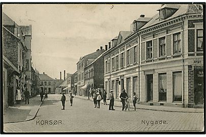 Korsør, Nygade. C. Jørgensen no. 10975.