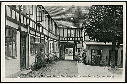 Horsens, Søndergade, Herman Bangs barndomshjem. Stenders no. 163.