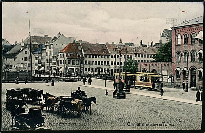 Købh., Christianshavns Torv. Stenders no. 3153. 