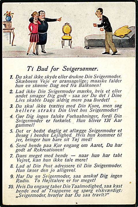 De to bud for Svigersønner. W. S.+S. B. no. 8557.