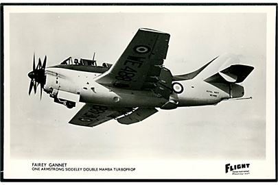 Fairey Gannet fra Royal Navy. Flight International u/no.