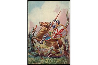 Axel Mathiesen: St. George og Dragen. Det Danske Spejderkorps u/no.