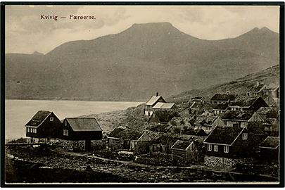Færøerne, Kvivig. H. N. Jacobsen no. 14798.