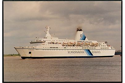 Hamburg, M/S, DFDS Scandinavian Seaways på ruten Hamburg - Harwich.