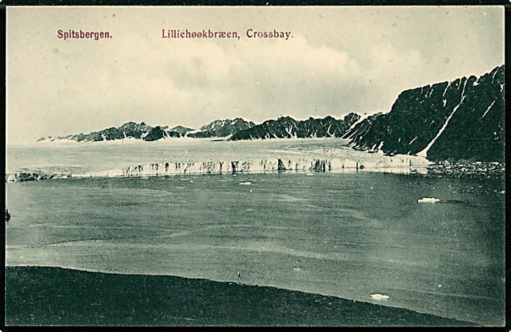 Svalbard / Spitsbergen. Crossbay, Lilliehøøkbræen. Nordisk Kortforlag no. 16,