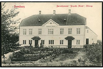 Ollerup, Børnehjemmet Brandts Minde. Warburgs Kunstforlag no. 4608.