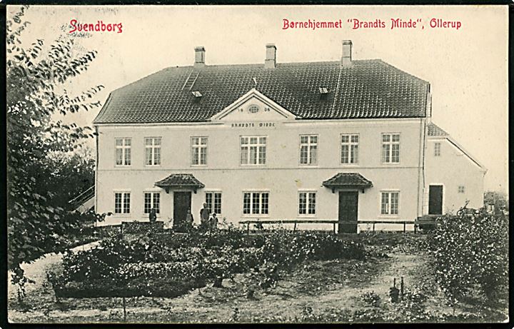 Ollerup, Børnehjemmet Brandts Minde. Warburgs Kunstforlag no. 4608.