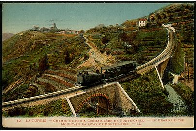 Frankrig, Mountain Railway of Monte Carlo.