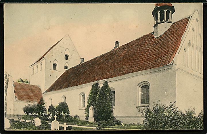 Vissenbjerg kirke. Stenders no. 6774.