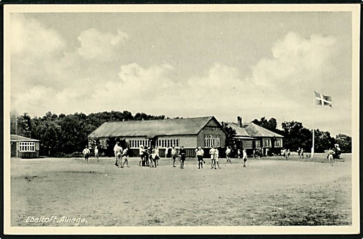 Ebeltoft, Alhage, Københavns Lærerforenings Sommerkoloni. S. Therkildsen no. 8670.