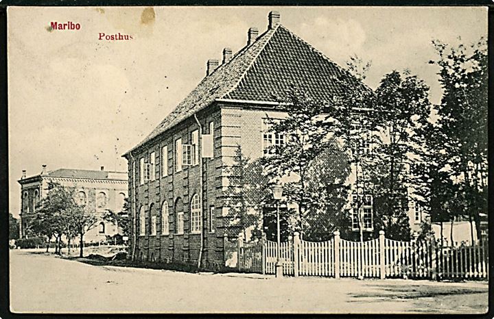 Maribo, posthuset. K. Rye Clausen u/no.