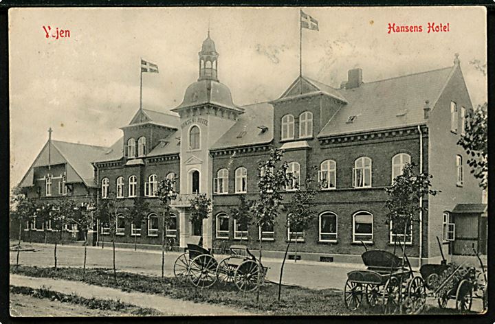 Vejen, Hansens Hotel. E. Nielsen u/no.