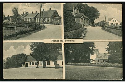 Tønning, partier med kirke. N. Clemmensen no. 57.