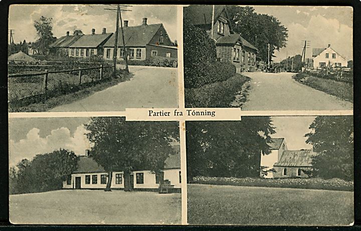 Tønning, partier med kirke. N. Clemmensen no. 57.