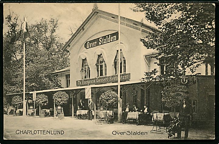 Charlottenlund. Over Stalden. Stenders no. 3215.