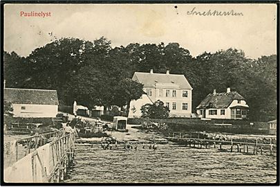 Snekkersten, Paulinelyst ved Øresund. J. Møller no. 658.