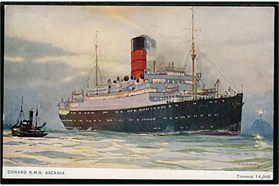 Ascania, S/S, Cunard Line. 