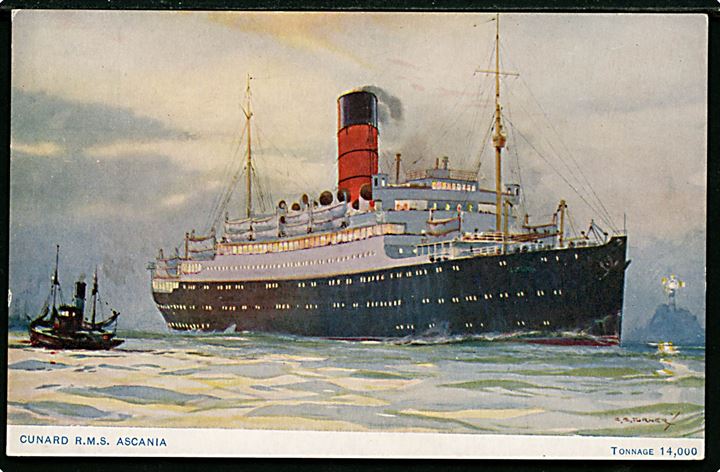 Ascania, S/S, Cunard Line. 