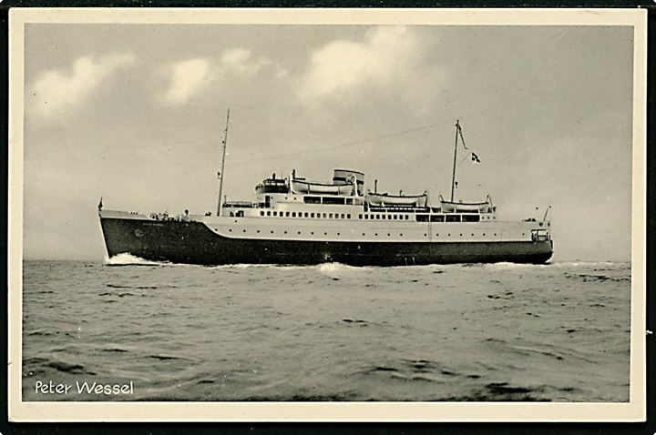 Peder Wessel, M/S, Larvik - Frederikshavn Ferjen AS. Stenders no. 76297.