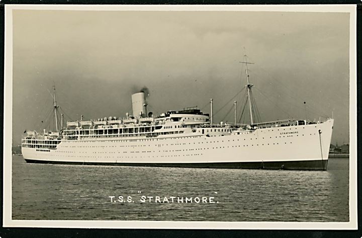 Strathmore, S/S, P. & O. Lines. 