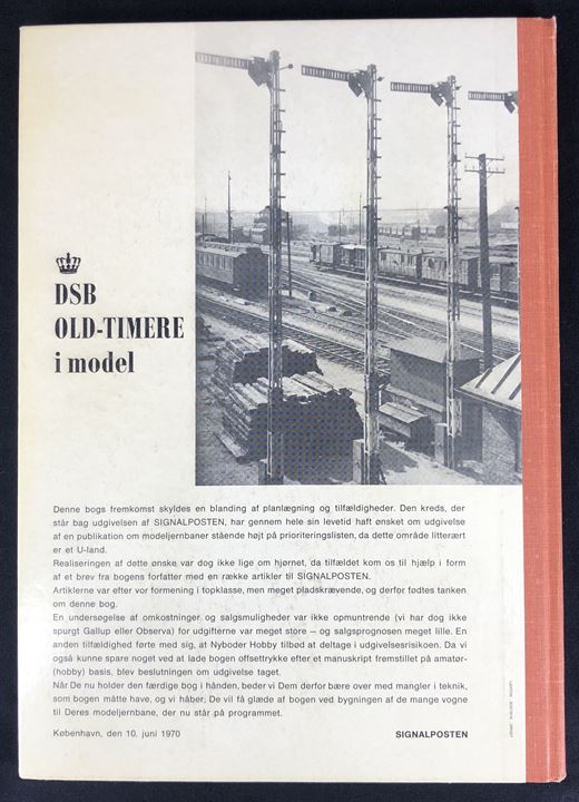 DSB Old-Timere i model af J. Guldbæk Christensen. 207 sider illustreret håndbog i modelbygning af togvogne. Signalpostens håndbøger 1.