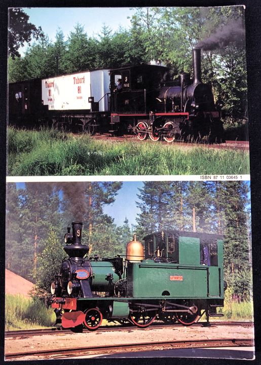 Veteranbaner i Norden af Niels Jensen. 96 sider jernbanehistorie. Clausens Jernbanebibliotek.