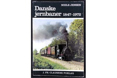 Danske Jernbaner 1947-1972 af Niels Jensen. 270 sider jernbanehistorie. Clausens Jernbanebibliotek.