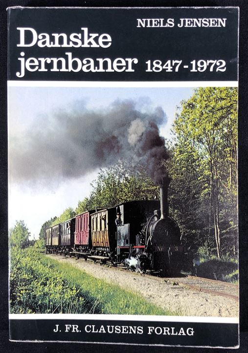 Danske Jernbaner 1947-1972 af Niels Jensen. 270 sider jernbanehistorie. Clausens Jernbanebibliotek.