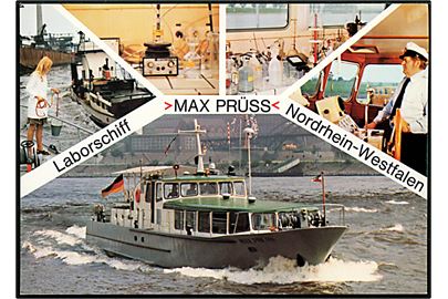 Max Prüss, tysk Laborschiff, Landes Anstalt für Wasser und Abfall Nordrhein-Westfalen.