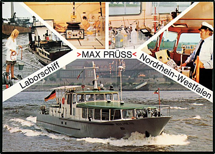 Max Prüss, tysk Laborschiff, Landes Anstalt für Wasser und Abfall Nordrhein-Westfalen.