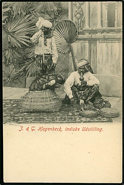 Købh., Tivoli. J. & G. Hagenbeck, indiske Udstilling 1904. U/no.