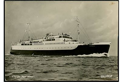 Peder Wessel, M/S, Larvik - Frederikshavn Ferjen AS. Mittet & Co. no. S.12.